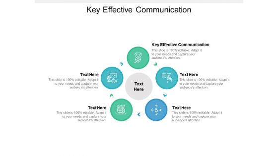 Key Effective Communication Ppt PowerPoint Presentation Summary Outfit Cpb