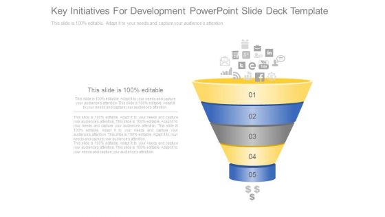 Key Initiatives For Development Powerpoint Slide Deck Template