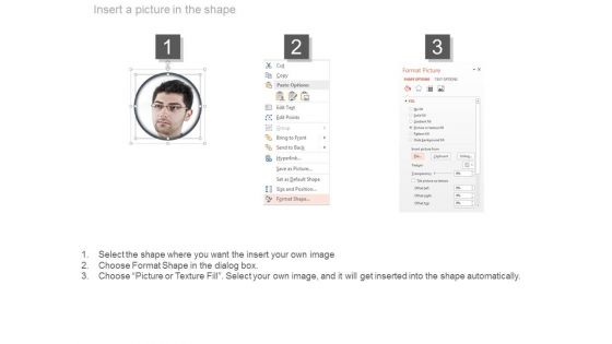 Key Managers And Contact Social Media Ppt Slides