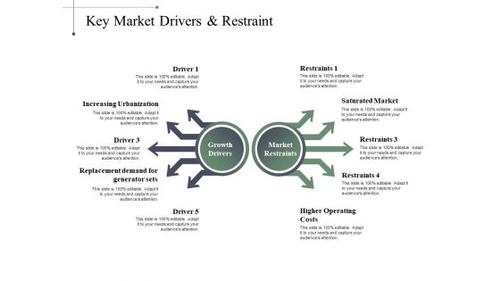 Key Market Drivers Restraint Ppt PowerPoint Presentation Pictures Designs Download