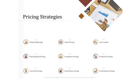Key Metrics For Hotel Administration Management Pricing Strategies Icons PDF