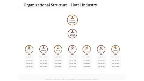 Key Metrics Hotel Administration Management Organizational Structure Hotel Industry Background PDF