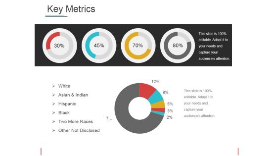 Key Metrics Ppt PowerPoint Presentation Model Professional