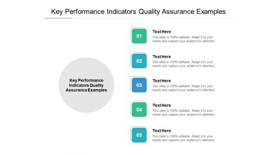 Key Performance Indicators Quality Assurance Examples Ppt PowerPoint Presentation Gallery Examples Cpb Pdf