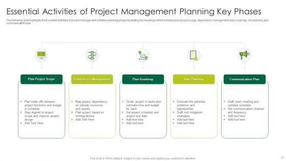 Key Phases Of Project Management Ppt PowerPoint Presentation Complete Deck With Slides