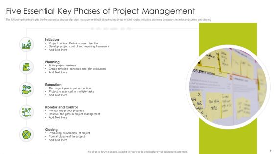 Key Phases Of Project Management Ppt PowerPoint Presentation Complete Deck With Slides