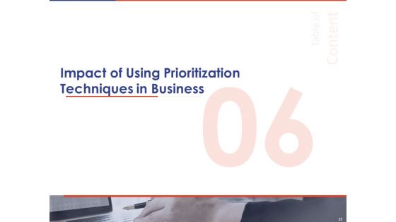 Key Prioritization Techniques For Project Team Management Ppt PowerPoint Presentation Complete Deck With Slides