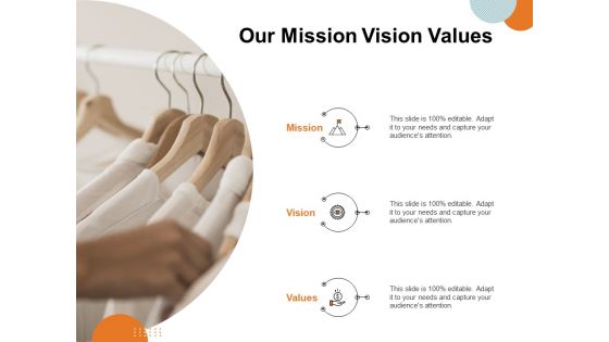 Key Product Distribution Channels Our Mission Vision Values Ppt File Good PDF