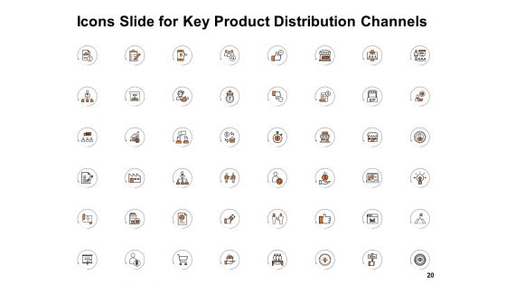 Key Product Distribution Channels Ppt PowerPoint Presentation Complete Deck With Slides