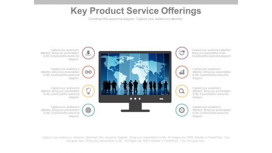 Key Product Service Offerings Ppt Slides