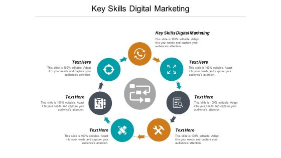 Key Skills Digital Marketing Ppt PowerPoint Presentation Styles Picture Cpb