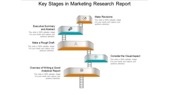 Key Stages In Marketing Research Report Ppt PowerPoint Presentation Portfolio Example