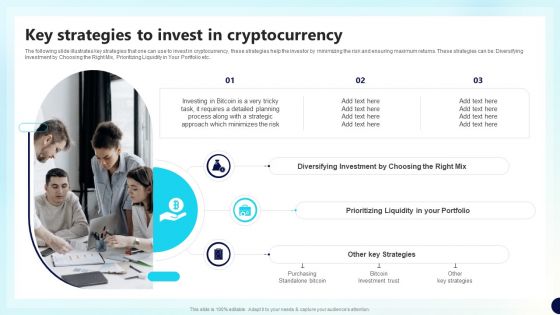 Key Strategies To Invest In Cryptocurrency Decentralized Fund Investment Playbook Themes PDF
