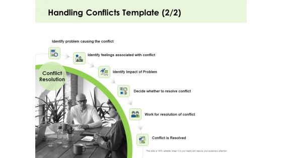 Key Team Members Handling Conflicts Ppt File Samples PDF