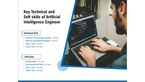 Key Technical And Soft Skills Of Artificial Intelligence Engineer Ppt PowerPoint Presentation Icon Graphics PDF