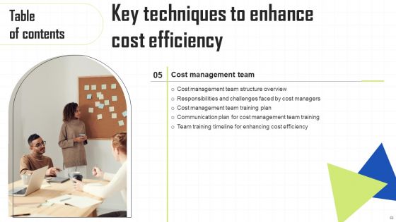 Key Techniques To Enhance Cost Efficiency Ppt PowerPoint Presentation Complete Deck With Slides