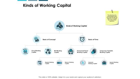 Kinds Of Working Capital Ppt PowerPoint Presentation Styles Backgrounds