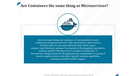Kubernetes Containers Architecture Overview Are Containers The Same Thing As Microservices Guidelines PDF