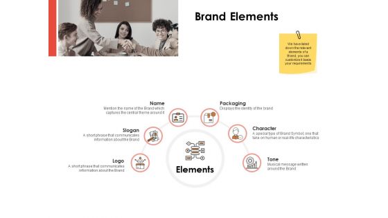 Label Identity Design Brand Elements Ppt PowerPoint Presentation Layouts Design Ideas PDF
