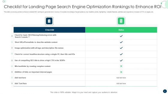 Landing Page Optimization Ppt PowerPoint Presentation Complete Deck With Slides
