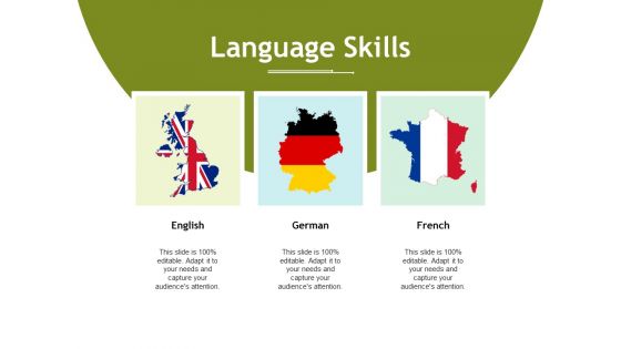 Language Skills Ppt PowerPoint Presentation Professional Objects