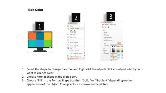 Laptop Infographics For Social Media Powerpoint Templates