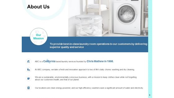 Laundry Service Proposal Ppt PowerPoint Presentation Complete Deck With Slides