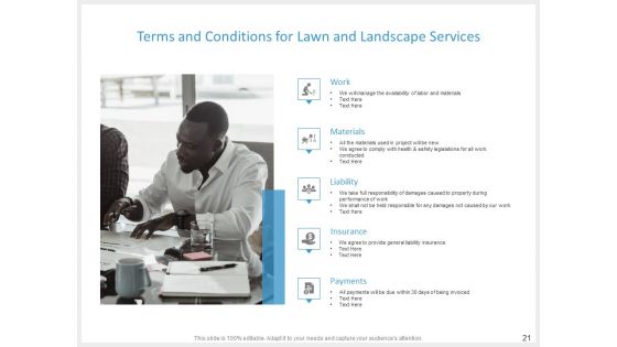 Lawn And Landscape Services Proposal Ppt PowerPoint Presentation Complete Deck With Slides