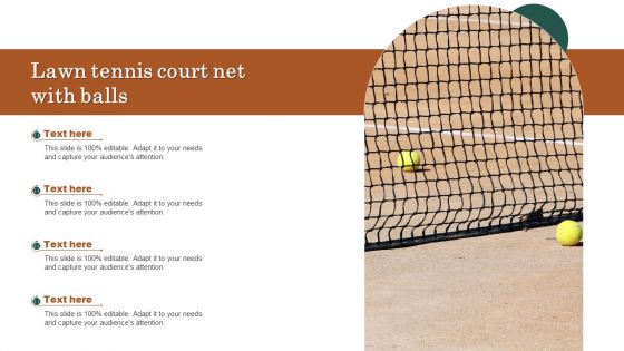 Lawn Tennis Court Net With Balls Ideas PDF