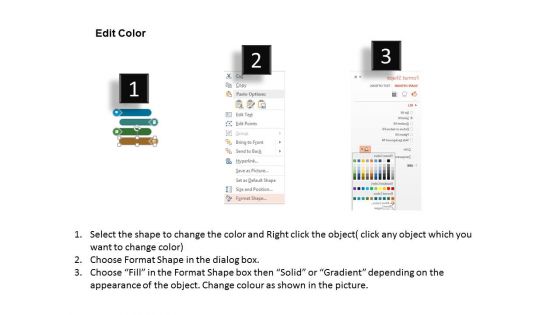 Layout For Four Options Process Powerpoint Templates