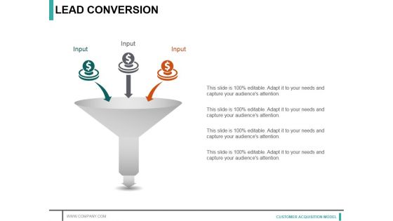 Lead Conversion Template 2 Ppt PowerPoint Presentation File Guidelines