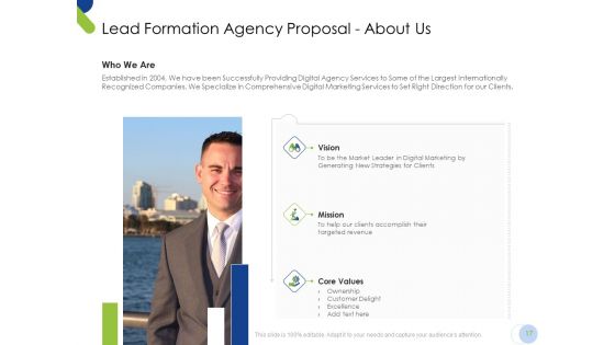 Lead Formation Agency Proposal Ppt PowerPoint Presentation Complete Deck With Slides