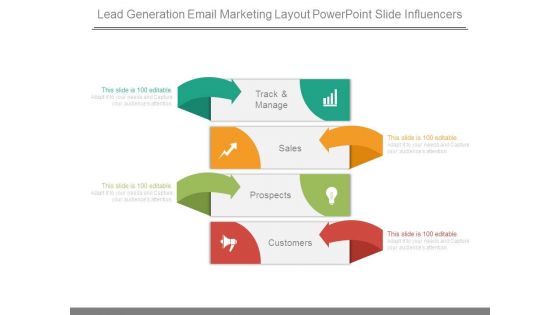 Lead Generation Email Marketing Layout Powerpoint Slide Influencers Lead Generation Email Marketing Layout Powerpoint Slide Influencers
