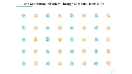 Lead Generation Initiatives Through Chatbots Ppt PowerPoint Presentation Complete Deck With Slides