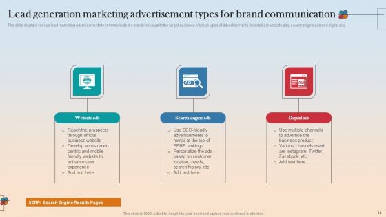 Lead Generation Marketing Ppt PowerPoint Presentation Complete Deck With Slides