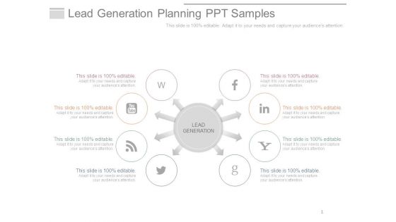 Lead Generation Planning Ppt Samples Lead Generation Planning Ppt Samples