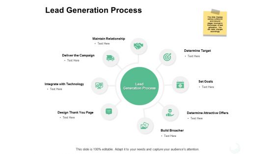 Lead Generation Process Ppt PowerPoint Presentation Icon Display
