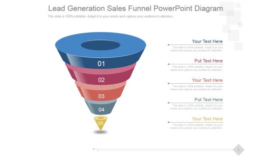 Lead Generation Sales Funnel Ppt PowerPoint Presentation Model