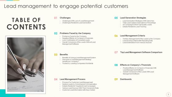 Lead Management To Engage Potential Customers Ppt PowerPoint Presentation Complete With Slides