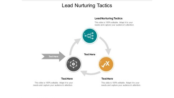 Lead Nurturing Tactics Ppt PowerPoint Presentation Gallery Structure Cpb