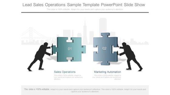 Lead Sales Operations Sample Template Powerpoint Slide Show Lead Sales Operations Sample Template Powerpoint Slide Show