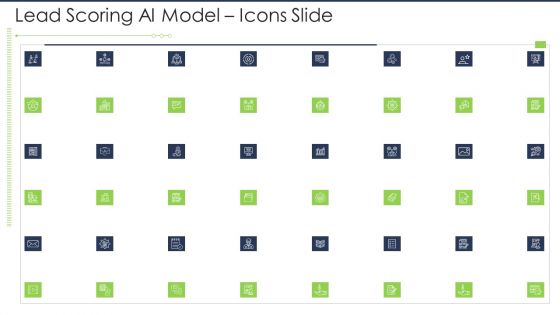 Lead Scoring AI Model Icons Slide Ppt Inspiration PDF