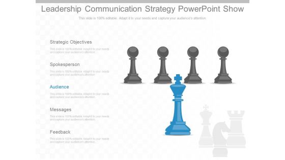 Leadership Communication Strategy Powerpoint Show