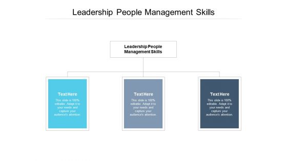 Leadership People Management Skills Ppt PowerPoint Presentation Diagram Templates Cpb Pdf