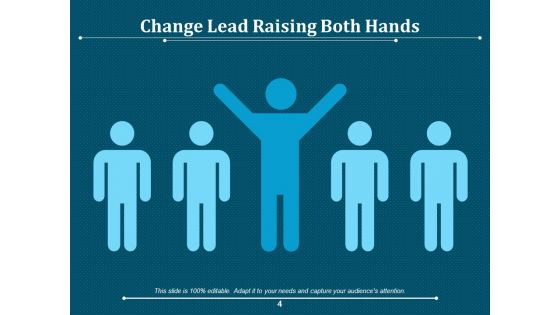 Leading Change For Business Silhouette Allows Ppt PowerPoint Presentation Complete Deck