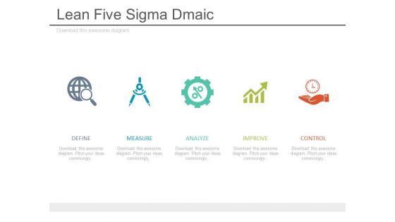 Lean Five Sigma Dmaic Ppt Slides