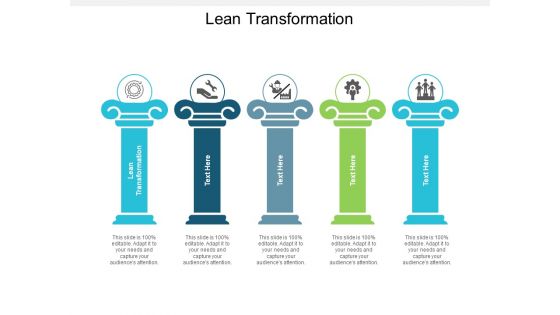 Lean Transformation Ppt PowerPoint Presentation Layouts Layout Ideas Cpb