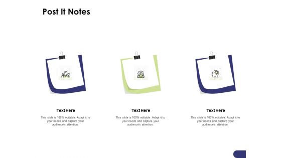 Learning And Development Roadmap For Every Employee Post It Notes Ppt PowerPoint Presentation Background Images PDF
