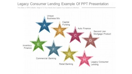 Legacy Consumer Lending Example Of Ppt Presentation