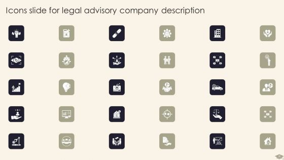 Legal Advisory Company Description Ppt PowerPoint Presentation Complete Deck With Slides